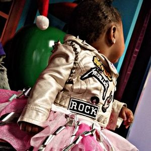 Custom Kids Leather Jacket